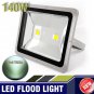 1x 140W LED Flood Light Cool White Outdoor Landscap Yard Garden Daylight