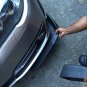 2Pcs Car Vehicle Bumper Spoiler Front Shovel Decorative Scratch Resistant Wing