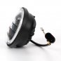 36W 7" LED daymaker Headlight& 2x 4.5" Passing Lights Halo For Harley Motorcycle