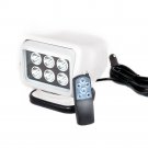 30W 360° Cree LED Spot Remote Control Search Light Marine Boat Car Camping Stage