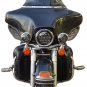 7" Led Projector Daymaker Headlight + Passing Lights For Harley Touring Black