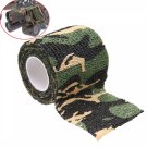 5CM*4.5M Camo Gun Hunting Waterproof Camping Camouflage Stealth Duct Tape Wrap