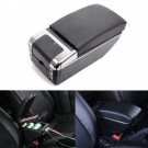 Hot Armrest For 2009-2013 Honda Fit Jazz Center Console Storage Box Tray Leather