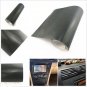New 3D Car Interior Accessories Interior Panel Black Carbon Fiber Vinyl Sticker