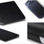 New 3D Car Interior Accessories Interior Panel Black Carbon Fiber Vinyl Sticker