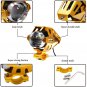 2Pcs 125W U5 CREE LED Motorcycle Headlight Fog Lamp Spot Light For Yamaha BMW