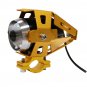 2Pcs 125W U5 CREE LED Motorcycle Headlight Fog Lamp Spot Light For Yamaha BMW