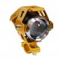 2Pcs 125W U5 CREE LED Motorcycle Headlight Fog Lamp Spot Light For Yamaha BMW
