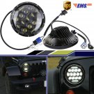 New 7INCH 75W Phillips LED Headlight High Low DRL For Jeep Wrangler TJ JK