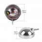 Pair 4.5 4 1/2 Inch Chrome LED Fog Passing Light Housing for Harley Motorcycle
