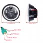 Bk 5.75" Projector 45W LED Light Daymaker Bulb Headlight For Harley Motorcycle