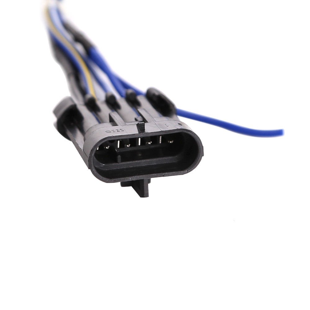 H4 Daymaker LED Headlight Adapter Wire Plug for Harley Touring Models