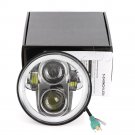 1x 5.75" Projector 45W LED Light Daymaker Bulb Headlight For Harley Motorcycle