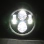 1x 5.75" Projector 45W LED Light Daymaker Bulb Headlight For Harley Motorcycle