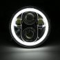 1x 5.75" Projector 45W LED Light Daymaker Bulb Headlight For Harley Motorcycle