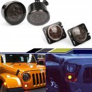 Front Fender Smoked LED Turn Signal Light w/ Parking Side Marker : Jeep Wrangler