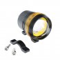 Pair 30W Cree U3 LED 12V Motorcycle Headlight Yellow Angel Eye Driving Fog Spot