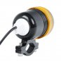Pair 30W Cree U3 LED 12V Motorcycle Headlight Yellow Angel Eye Driving Fog Spot