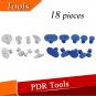 Car Body Panel Paintless Hail Repair PDR Glue Puller Tabs Pack of 18 Pieces