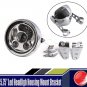 5 3/4" 5.75 Inch Daymaker Led Headlight Silver Housing for Harley Motorcycle