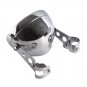 5 3/4" 5.75 Inch Daymaker Led Headlight Silver Housing for Harley Motorcycle