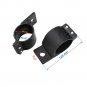 2x 2" LED LIGHT BAR MOUNTS ROUND TUBE BULL BAR MOUNTING BRACKETS HOLDERS CLAMP