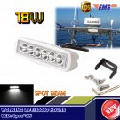 18W 6inch White led work light Spot bar offroad fog/driving Lamp 4WD boat 4X4