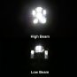 5-3/4" 5.75" Harley Motorcycle Daymaker Projector LED Headlight Lamp Bulb Chrome