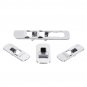 Window lift switch panel Chrome Cover trims Kit for 15-17 Ford F150 Accessories