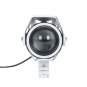 4X 125W Silver Motorcycle CREE U7 LED Headlight Spot Light For BMW Blue Eyes