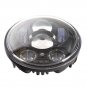1X 5.75" 45W LED Motorcycle Headlight Daymaker Black Projector DRL For Harley