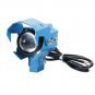 2x Blue Case U8 White LED Motorcycle Bike COB LED Projector Spot Fog Lights