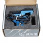 2x Blue Case U8 White LED Motorcycle Bike COB LED Projector Spot Fog Lights