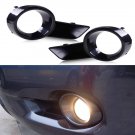 1X For Toyota Highlander 2008 2009 2010 Front Bumper Fog Light Cover Grille Hot