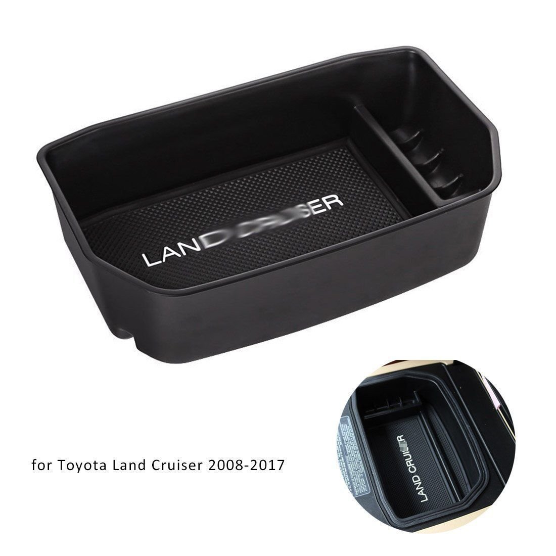 Car Center Console Armrest Box Secondary Storage For Toyota Land Cruis 08~2017