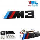 1x Metal M-Power Type ///M3 Logo Badge Decal Sticker Emblem Car tail Logo
