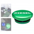 Green Diesel Billet Aluminum Fuel Cap Magnetic for 2013-2016 Dodge Ram