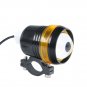 30W Cree U3 LED 12V Motorcycle Headlight Yellow Angel Eye Driving Fog Spot
