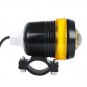 30W Cree U3 LED 12V Motorcycle Headlight Yellow Angel Eye Driving Fog Spot