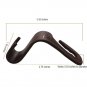 Car Seat Brown Headrest Hooks Hanger Storage Organizer Holder Hold Up New