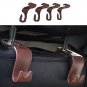 Car Seat Brown Headrest Hooks Hanger Storage Organizer Holder Hold Up New