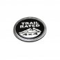 Hot two Jeep Trail Rated 4X4 Emblem. Wrangler Decal Badge Custom Logo Pair Black