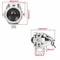 1X 125W Silver Motorcycle CREE U7 LED Driving Headlight Spot Light For BMW Blue