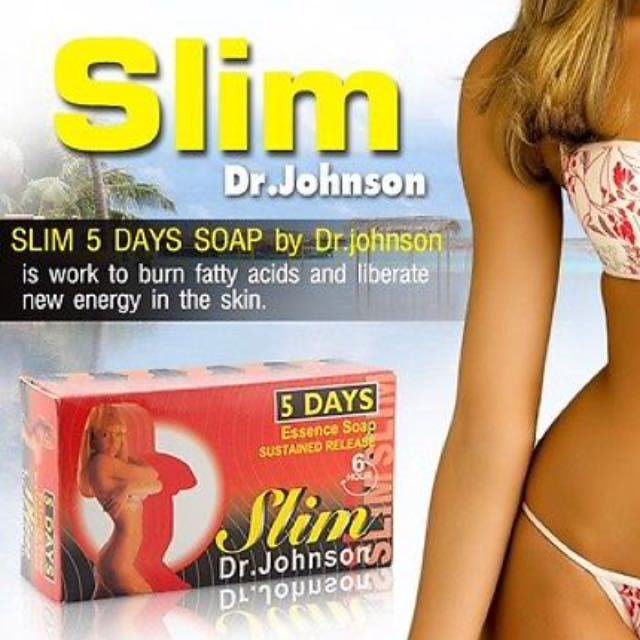 Slim 5 days by Dr.Johnson Massage Soap Anti Cellulite Natural