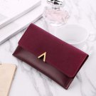 2018 New Female Wallet Leather Women Wallet Long Design Hasp Zipper Purses