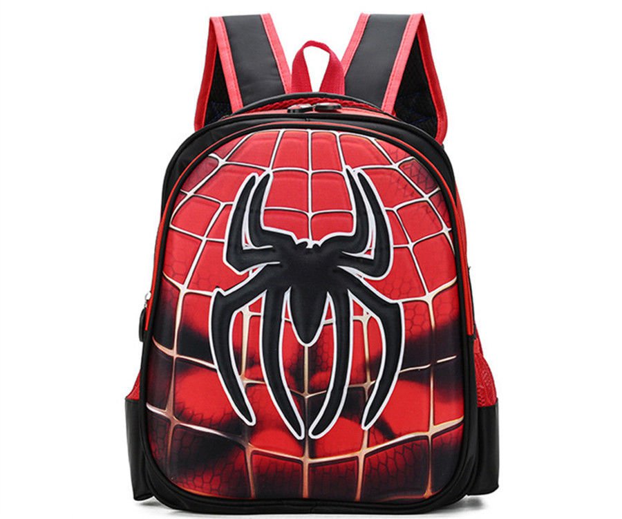 3D 3-6 Year Old School Bags For Boys Waterproof Backpacks Child Spiderman Bags