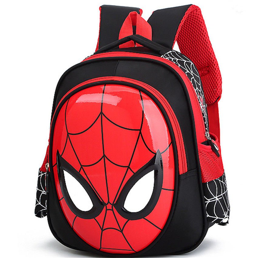 School Bags For Boys Waterproof Backpacks Child Spiderman Book bag Kids