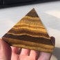 Natural Tiger Eyes Crystal Pyramid Polished Healing Pyramid (70*70*60mm)