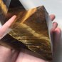 Natural Tiger Eyes Crystal Pyramid Polished Healing Pyramid (70*70*60mm)
