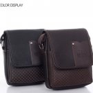 Men's Bag Shoulder Crossbody Bags For Men Messenger Bag Leather Pu Plaid Small